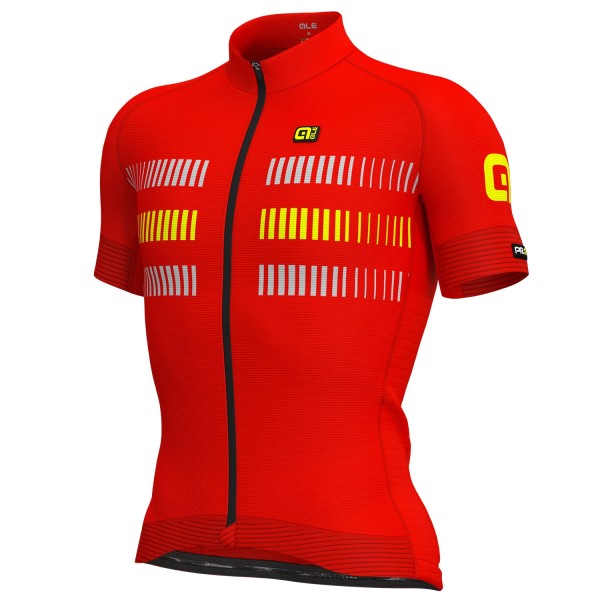 Ale Graphics PRR Strada-Rot gelb Fahrradbekleidung Radtrikot ZS8VS Ale Graphics PRR Strada-Rot gelb Fahrradbekleidung Radtrikot ZS8VS