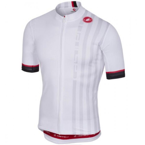 Castelli PODIO DOPPIO white Fahrradbekleidung Radtrikot O5RES Castelli PODIO DOPPIO white Fahrradbekleidung Radtrikot O5RES