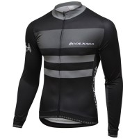 Colnago Speed Race Schwarz Fahrradbekleidung Radtrikot Langarm RRNA4