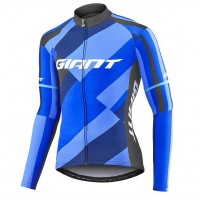 Giant Elevate Fahrradbekleidung Radtrikot Langarm blue MY6PF