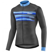 Giant Rival Fahrradbekleidung Radtrikot Langarm black/blue N2T3Q