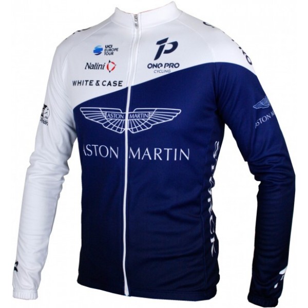 ONE PRO CYCLING 2018 Aston Martin Fahrradbekleidung Radtrikot Langarm MG37A ONE PRO CYCLING 2018 Aston Martin Fahrradbekleidung Radtrikot Langarm MG37A