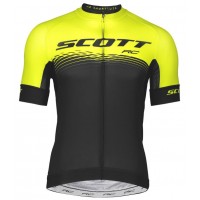 Scott RC PRO Fahrradbekleidung Radtrikot sulphur yellow/black S1VZJ