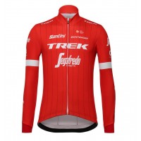 Trek Segafredo 2018 Rot Fahrradbekleidung Radtrikot Langarm TK7X8