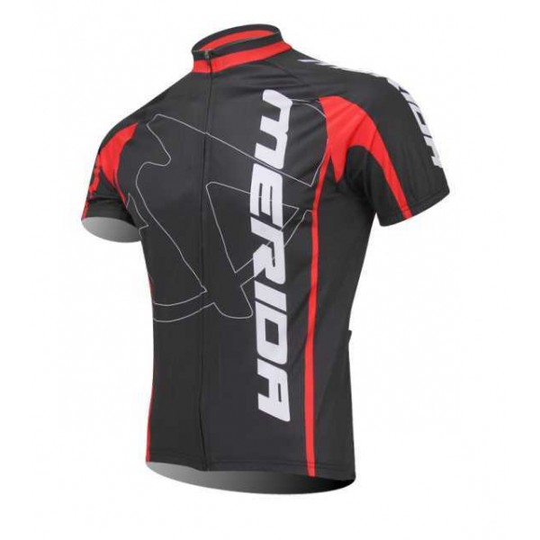 Merida 2014 Fahrradtrikot Radsport Schwarz Rot weiß OC30D Merida 2014 Fahrradtrikot Radsport Schwarz Rot weiß OC30D