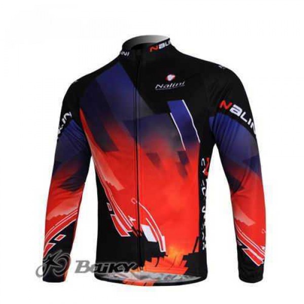 Nalini Pro Team Radtrikot Langarm Rot Schwarz L1TU1 Nalini Pro Team Radtrikot Langarm Rot Schwarz L1TU1