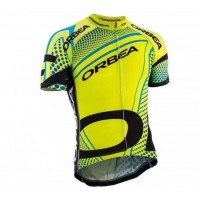 2015 Orbea fluo gelb blau Fahrradtrikot Radsport WTB6Q