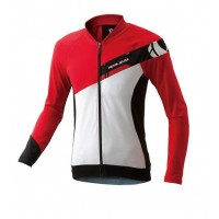 2016 Pearl izumi Lange Mouw Rot weiß YYEIY
