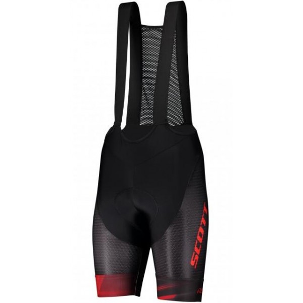 SCOTT RC Pro+++2020 Trägerhose kurz Schwarz/Rot SCOTT RC Pro+++2020 Trägerhose kurz Schwarz/Rot