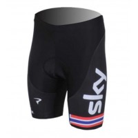 Teams Sky Norvegese kampioen Kurz Radhose Schwarz Rot ZIDZD