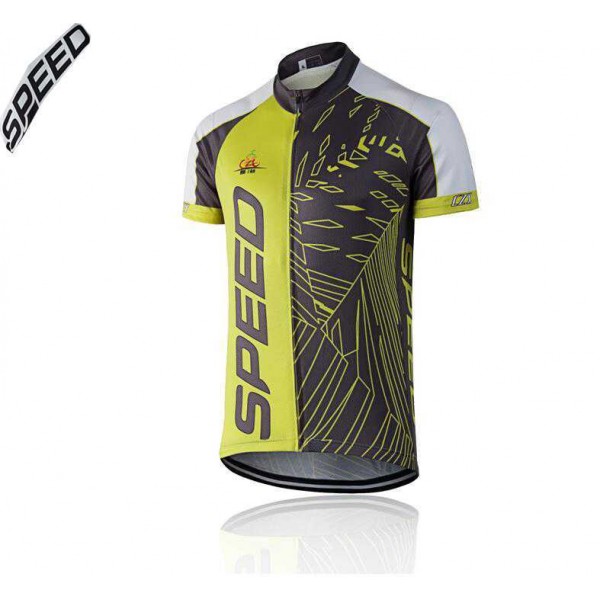 2016 Speed Fahrradtrikot Radsport gele Schwarz PF95M 2016 Speed Fahrradtrikot Radsport gele Schwarz PF95M