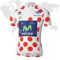Movistar Tour de France Dot-achtige Fahrradtrikot Radsport MONJ9