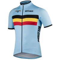 BELGIEN 2020 Radtrikot kurzarm langer RV-BioRacer Radsport-National-Team