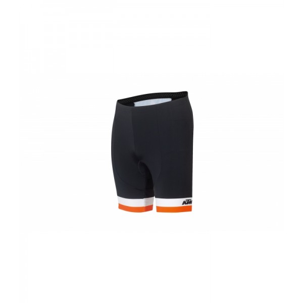 KTM FACTORY LINE schwarz/weiß/orange 2020 kurze Radhose