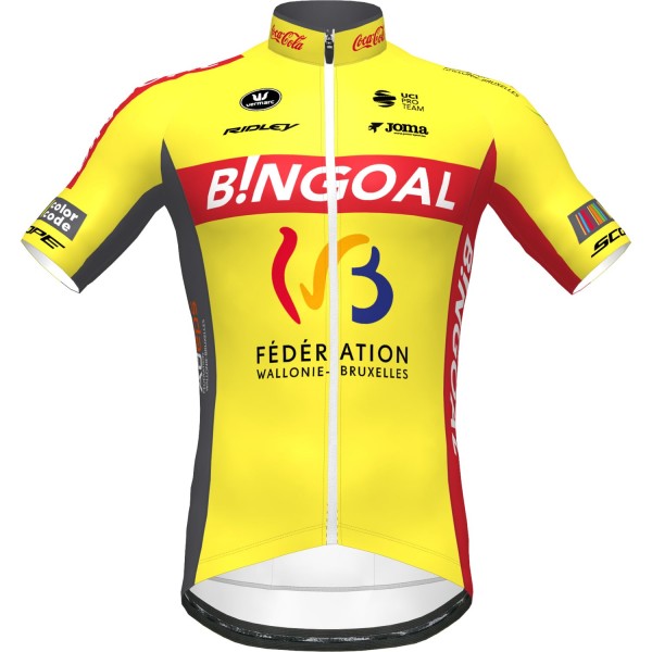WALLONIE-BRUXELLES 2020 Radtrikot kurzarm