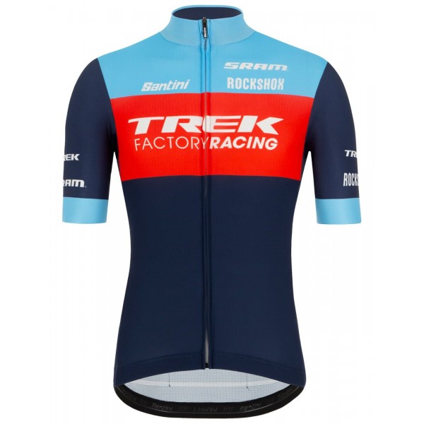 Trek Factory Racing XC 2022 Radtrikot kurzarm(langer Reißverschluss)-Radsport-Profi-Team Trek Factory Racing XC 2022 Radtrikot kurzarm(langer Reißverschluss)-Radsport-Profi-Team